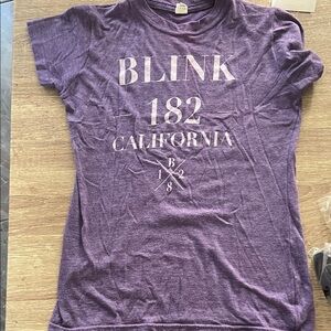 Purple Blink 182 California T-Shirt